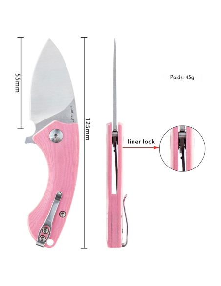 TACRAY KNIVES - TRMINM01R - ROSE