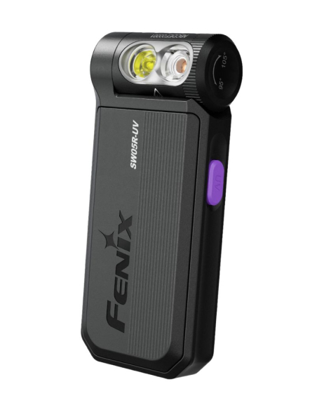 FENIX - SW05R-UV - Black - Lampe de poche rechargeable - 150 LUMENS
