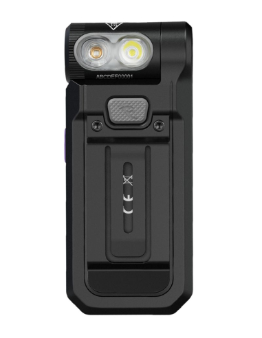 FENIX - SW05R-UV - Black - Lampe de poche rechargeable - 150 LUMENS