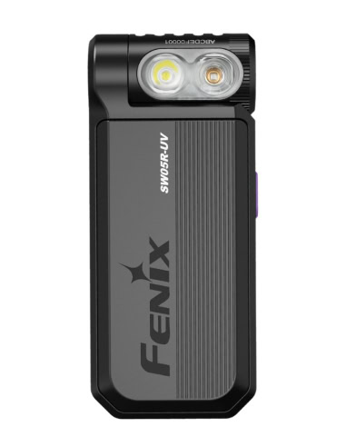 FENIX - SW05R-UV - Black - Lampe de poche rechargeable - 150 LUMENS