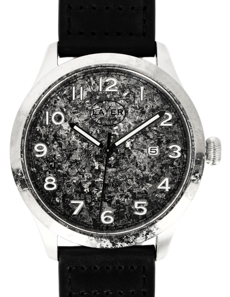 LAYER Production - LWPCT - Montre automatique Titane cristallisé