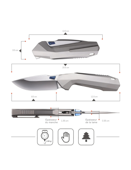 REMETTE KNIVES - RTWK1-D