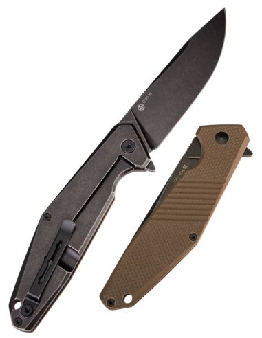 RUIKE - D191W - Couteau pliant lame acier 8Cr13MoV manche G10