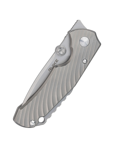 Ruike M671-TZ Couteau lame acier 154CM manche titane TC4