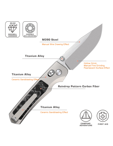 REMETTE KNIVES - AURA-D - RT-Aurora