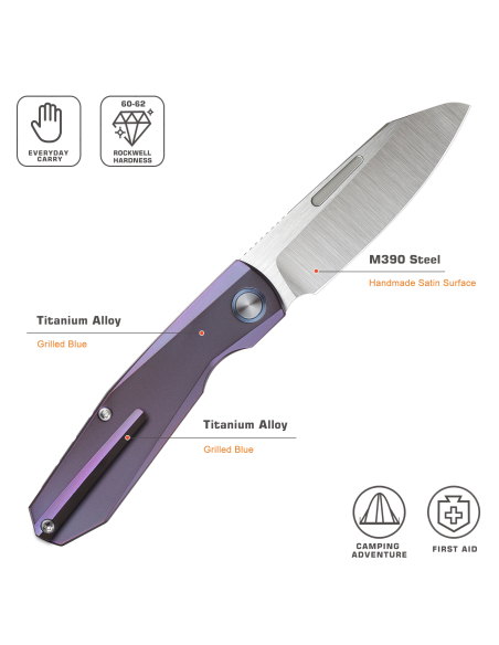 REMETTE KNIVES - RTDP-C - RT-Squirrel
