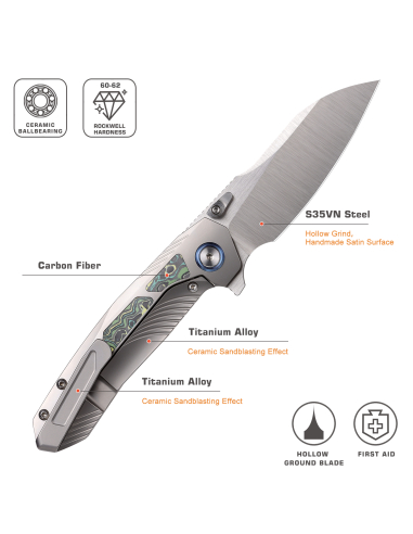 REMETTE KNIVES - RTPO-A - RT-Kestrel
