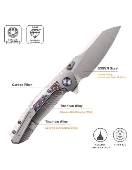 REMETTE KNIVES - RTPO-B - RT-Kestrel
