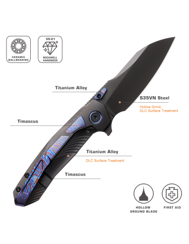 REMETTE KNIVES - RTPO-E - RT-Kestrel