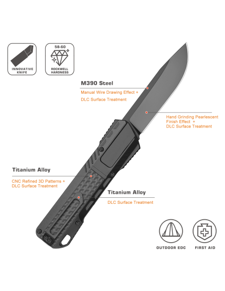 REMETTE KNIVES - RTSLD - RT-Sharp Leopard