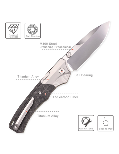 REMETTE KNIVES - WD107 - Couteau de poche