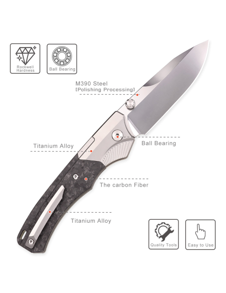 REMETTE KNIVES - WD107 - Couteau de poche