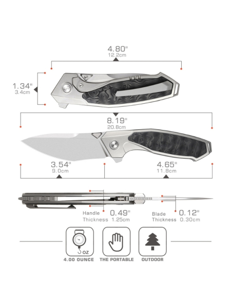 REMETTE KNIVES - RTKF4 - RT-Kingfisher