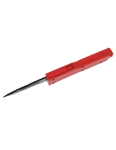 MKO30 Petit couteau OTF automatique aluminium anodisé rouge