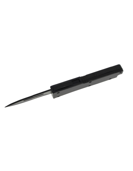 MKO30 Petit couteau OTF automatique aluminium anodisé noir
