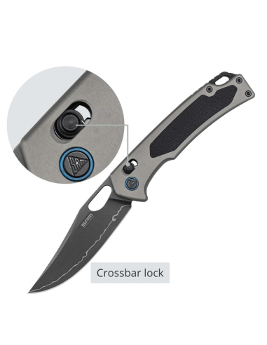 SRM - 9203-AK2 - Couteau de chasse pliant
