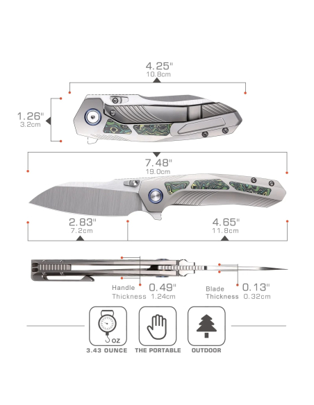 REMETTE KNIVES - RTPO-A - RT-Kestrel