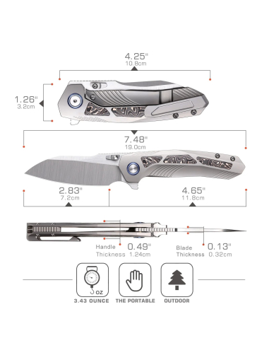 REMETTE KNIVES - RTPO-C - RT-Kestrel