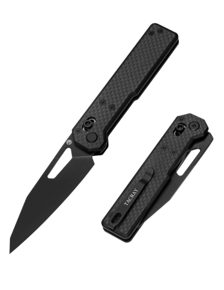 TACRAY - TARCUS - BLACK - Couteau pliant