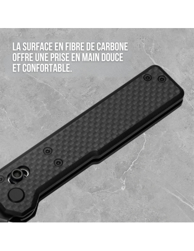 TACRAY - TARCUS - BLACK - Couteau pliant
