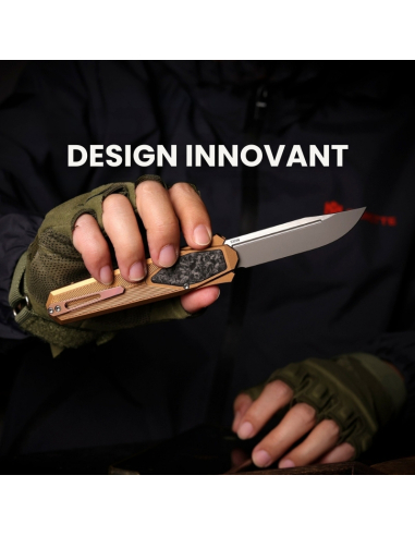 REMETTE KNIVES - ZL103D9 - RT-SWORDFISH - Couteau OTF