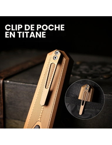 REMETTE KNIVES - ZL103D9 - RT-SWORDFISH - Couteau OTF