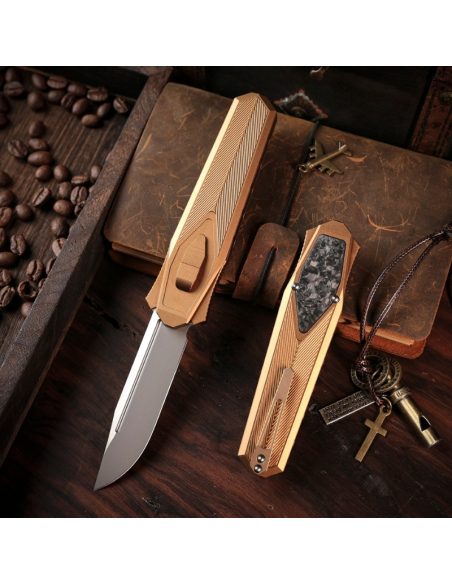 REMETTE KNIVES - ZL103D9 - RT-SWORDFISH - Couteau OTF