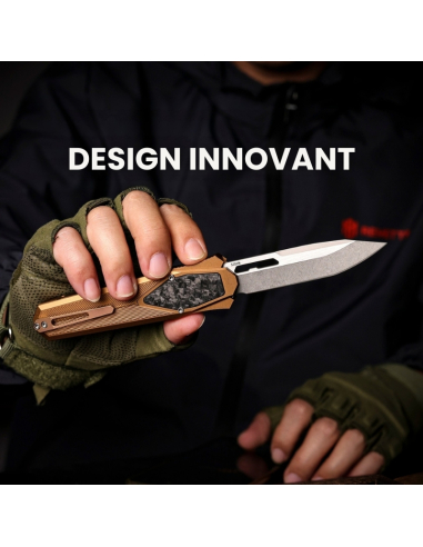 REMETTE KNIVES - ZL103D12 - RT-SWORDFISH - Couteau OTF