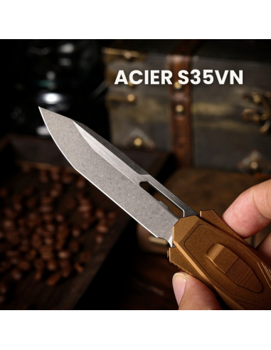 REMETTE KNIVES - ZL103D12 - RT-SWORDFISH - Couteau OTF