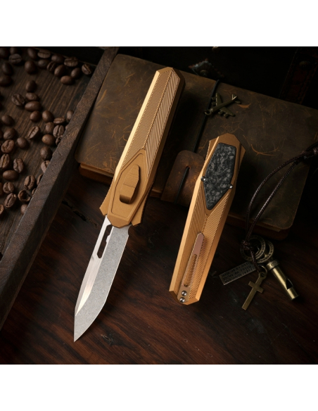 REMETTE KNIVES - ZL103D12 - RT-SWORDFISH - Couteau OTF