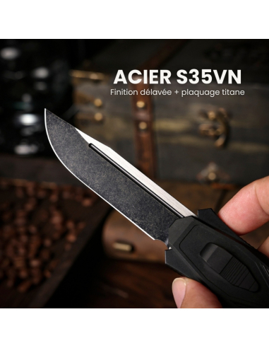 REMETTE KNIVES - ZL103D14 - RT-SWORDFISH - Couteau OTF