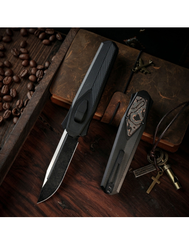 REMETTE KNIVES - ZL103D14 - RT-SWORDFISH - Couteau OTF