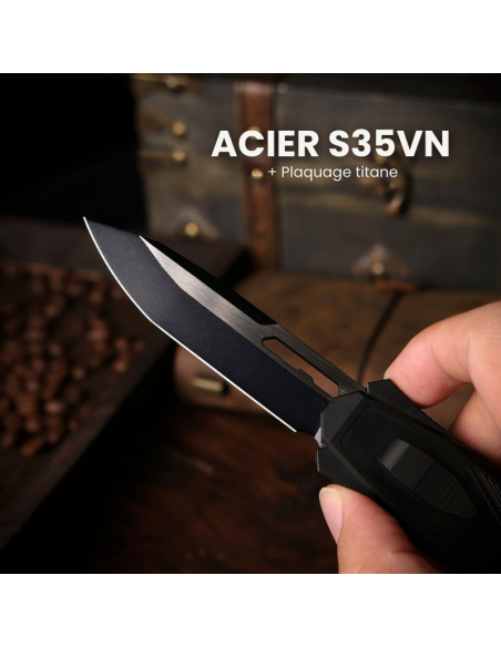 REMETTE KNIVES - ZL103D15 - RT-SWORDFISH - Couteau OTF