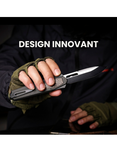 REMETTE KNIVES - ZL103D15 - RT-SWORDFISH - Couteau OTF