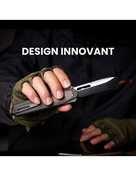 REMETTE KNIVES - ZL103D15 - RT-SWORDFISH - Couteau OTF