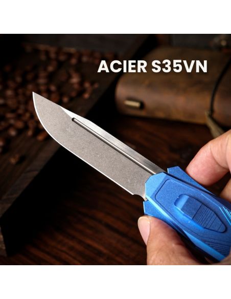 REMETTE KNIVES - ZL103D6 - RT-SWORDFISH - Couteau OTF