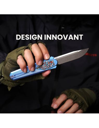 REMETTE KNIVES - ZL103D6 - RT-SWORDFISH - Couteau OTF