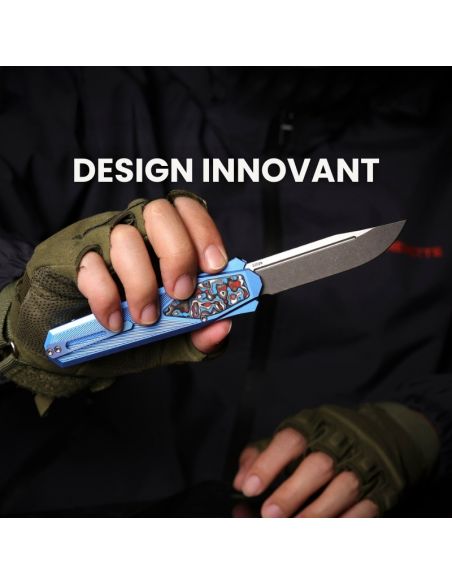 REMETTE KNIVES - ZL103D6 - RT-SWORDFISH - Couteau OTF