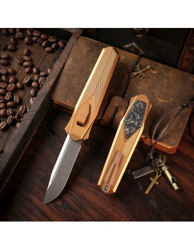 REMETTE KNIVES - ZL103D10 - RT-SWORDFISH - Couteau OTF