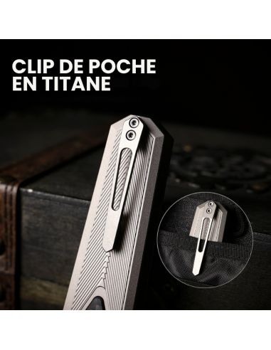 REMETTE KNIVES - ZL103C1 - RT-SWORDFISH - Couteau OTF