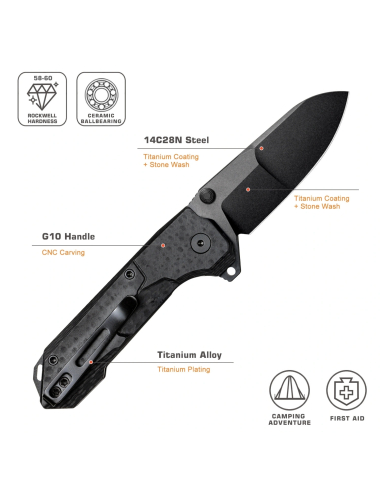 REMETTE KNIVES - RTCO-GC - RT-COSMIC