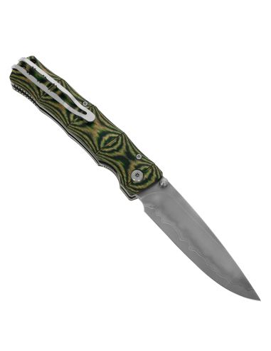 MCUSTA - MC203G - Lame acier SPG2 Manche Pakka Wood