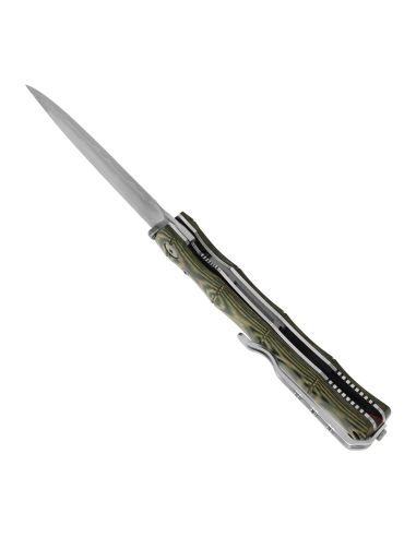 MCUSTA - MC203G - Lame acier SPG2 Manche Pakka Wood