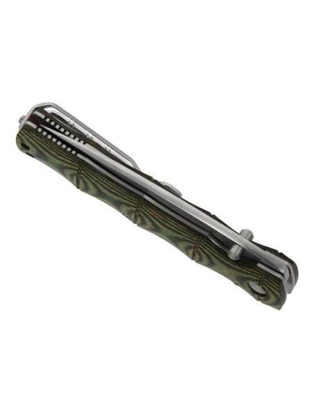 MCUSTA - MC203G - Lame acier SPG2 Manche Pakka Wood