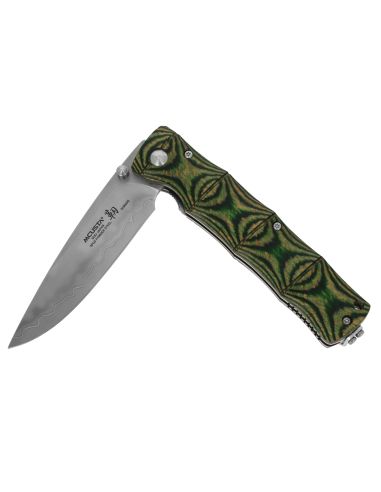 MCUSTA - MC203G - Lame acier SPG2 Manche Pakka Wood