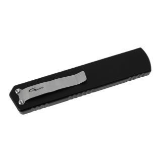 GOLGOTH - G3 - Couteau OTF : Lame en acier D2 et manche en aluminium 6061-T6 2