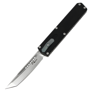 GOLGOTH - G3 - Couteau OTF : Lame en acier D2 et manche en aluminium 6061-T6