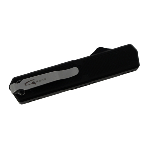 GOLGOTH - G11A1 - Peigne OTF noir en acier D2 manche aluminium noir et fibre de carbone 2