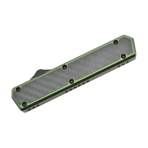 Golgoth G11C2 Vert. Couteau automatique OTF lame acier D2
