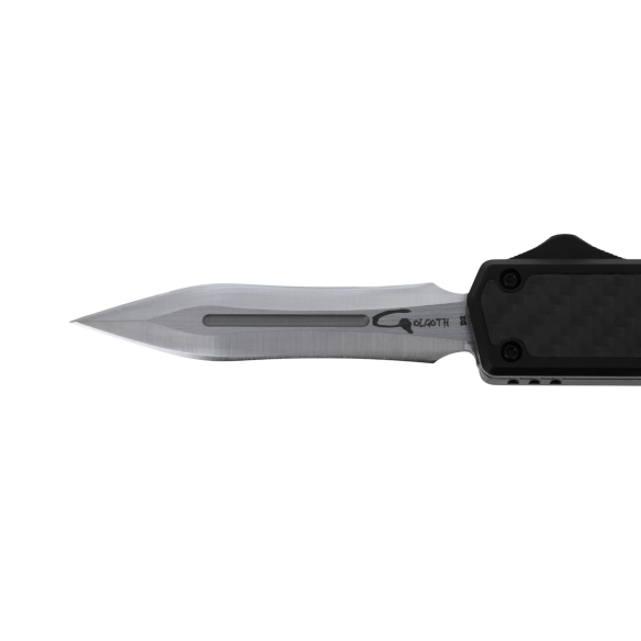 GOLGOTH - G11GL - Couteaux OTF : Lame Glaive acier D2